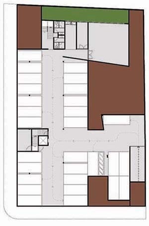 Planta subsolo<br />Imagem dos autores do projeto 
