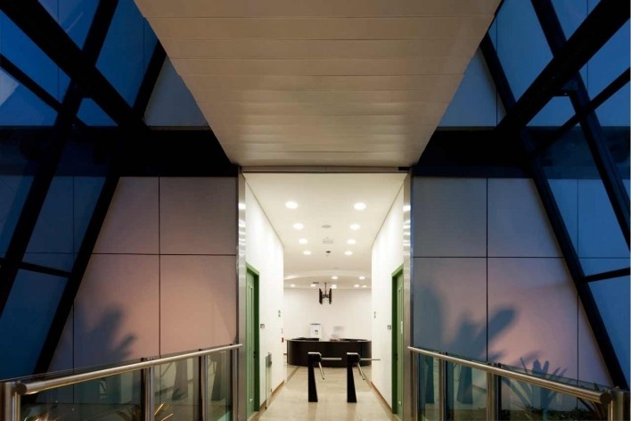 Edifício Sede do Confea, Brasília DF. Pedro Paulo de Melo Saraiva Arquitetos Associados<br />Foto Leonardo Finotti 