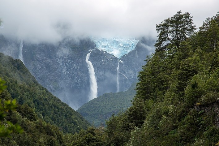 Ventisquero Colgante, Parque Nacional Queulat<br />Foto Diana Souza 