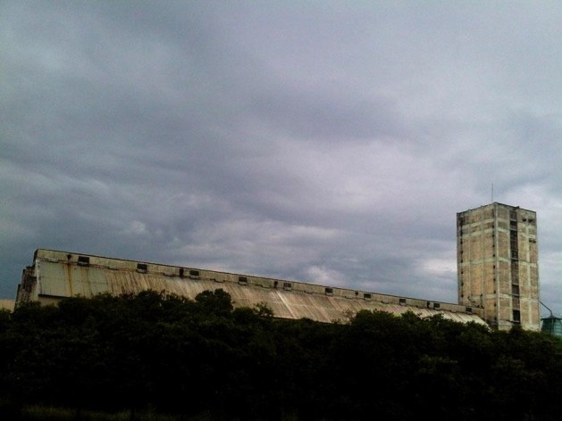 Galpão industrial em área ferroviária, Centro, Araraquara<br />Foto Abilio Guerra 