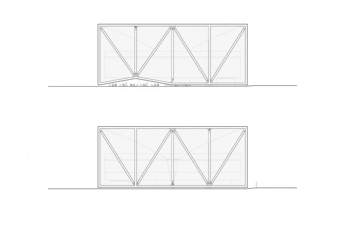 Pavilhão do Brasil na Expo Dubai 2020, fachada leste e oeste, Dubai, Emirados Árabes Unidos, 2020. Arquitetos José Paulo Gouvêa, Marta Moreira, Martin Benavidez e Milton Braga / Ben-Avid + JPG.ARQ + MMBB Arquitetos<br />Imagem divulgação/disclosure image/divulgación  [Ben-Avid + JPG.ARQ + MMBB Arquitetos]
