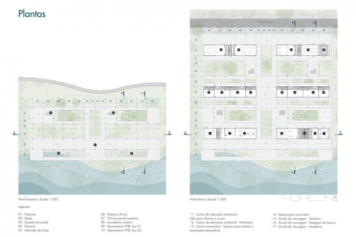 Habitação social na Amazônia, plantas, Manaus AM, 2020. Arquiteta Danielle Khoury Gregorio<br />Imagem divulgação  [Acervo Danielle Khoury Gregorio]