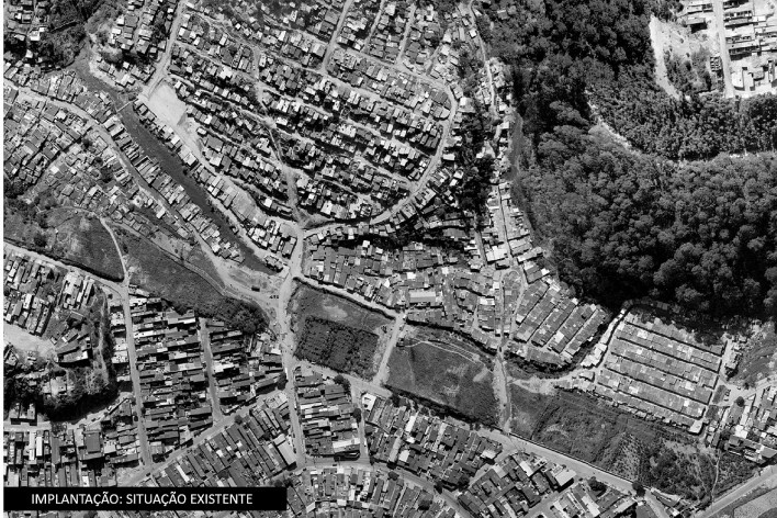 Imagem Aérea: Situação Existente<br />Imagem Vigliecca & Associados 