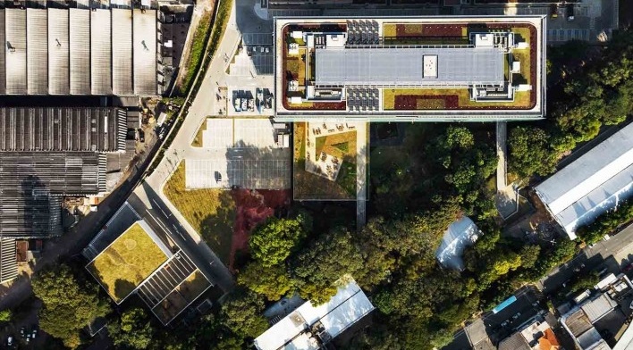 Sede Natura São Paulo – NASP, São Paulo, 2017. Arquitetos Lilian Dal Pian e Renato Dal Pian<br />Foto Pedro Mascaro 