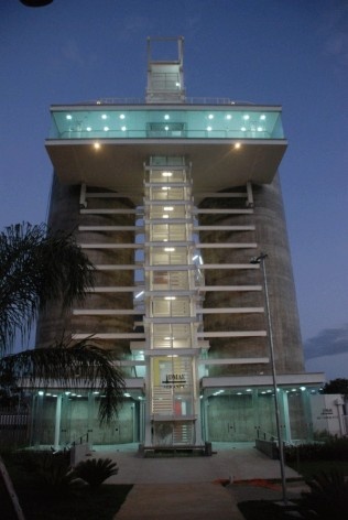 Torres, espaço de exposições, eventos e mirante<br />Foto Arquivo MooMAA 