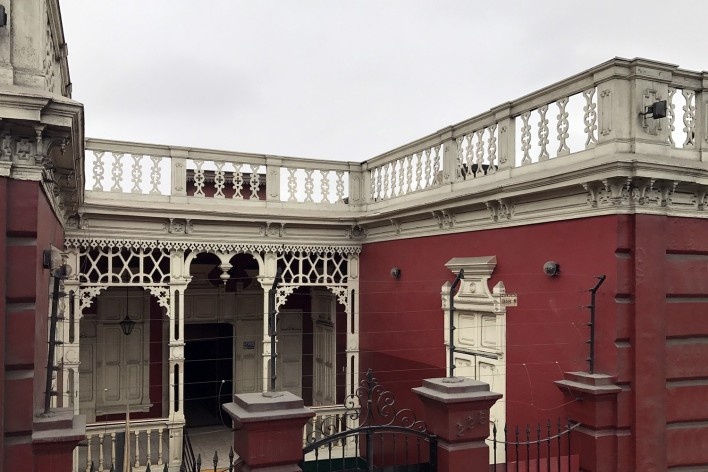 Moradia característica do distrito de Barranco, Lima<br />Foto José Lira 