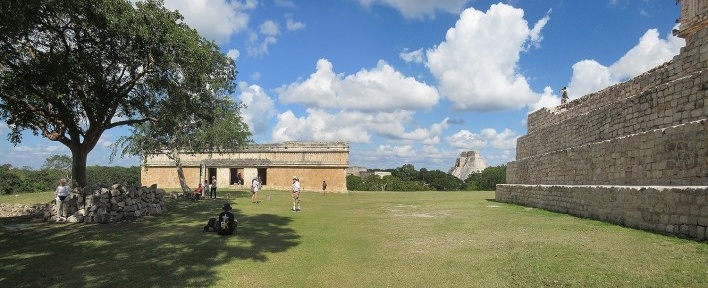 Uxmal, Palácio dos Governadores, México<br />Foto Victor Hugo Mori 