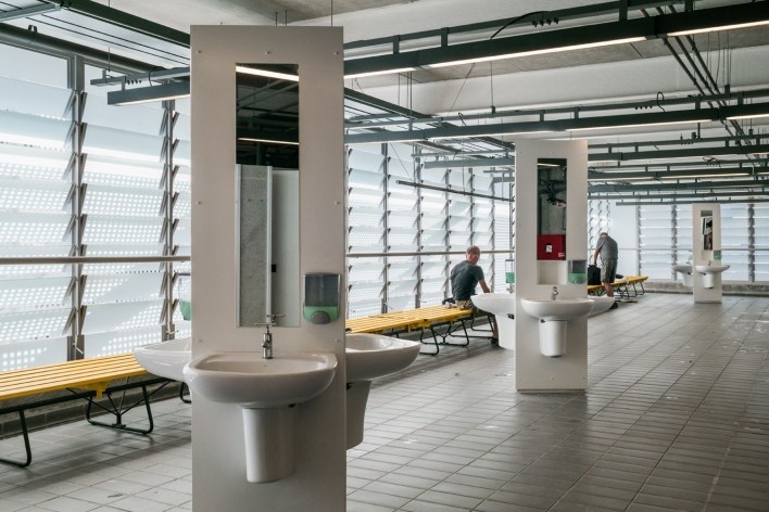 Sesc 24 de Maio, Paulo Mendes da Rocha + MMBB Arquitetos, São Paulo <br />Foto Nelson Kon 