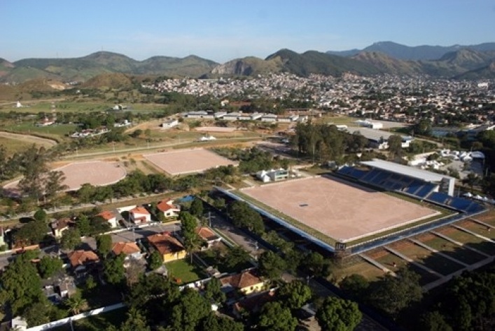 Vista aérea do conjunto<br />Imagem dos autores do projeto 