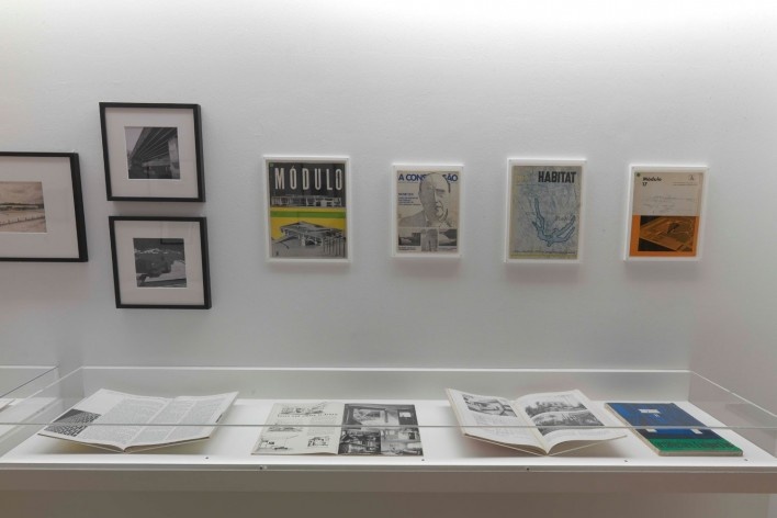 Exposição Modernités Plurielles 1905-1970, Centre Pompidou, MNAM-CCI, Paris, de outubro de 2013 a fevereiro de 2015. 5° andar, sala 34, "Architectures modernes d’Amérique Latine"<br />Foto Philippe Migeat ©  [Centre Pompidou © MNAM-CCI]