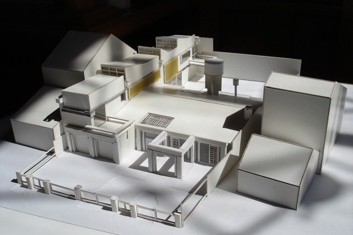 Casa de Ipanema, maquete, Sergio M. Marques, 2007/2009<br />Foto Sergio M. Marques 