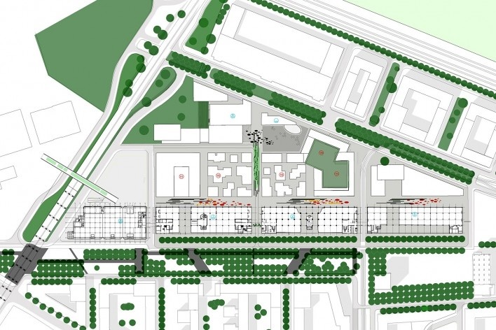 Plano Urbano do Complexo Strijp - S, Eindhoven, Holanda<br />Foto divulgação 