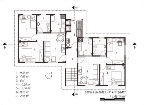 Planta – térreo<br />Imagem dos autores do projeto 