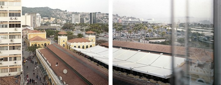 Cobertura do Mercado Público de Florianópolis, 2016. Arquitetos Gustavo Correia Utrabo e Pedro Lass Duschenes<br />Foto Felipe Russo 