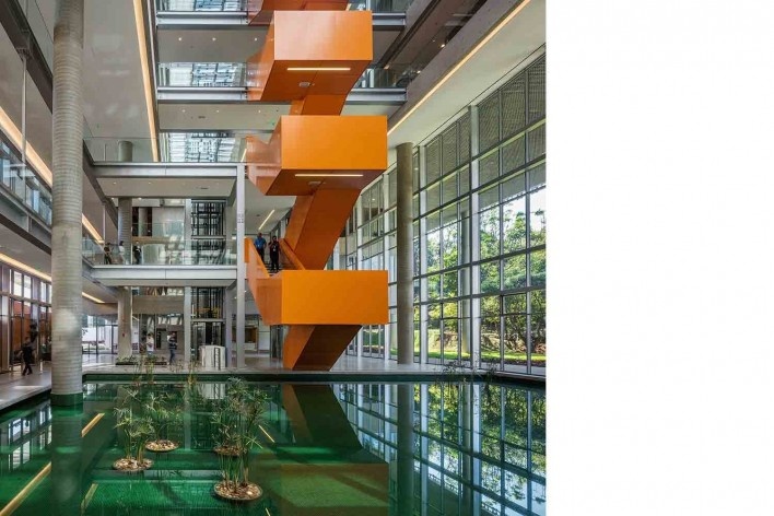 Sede Natura São Paulo – NASP, São Paulo, 2017. Arquitetos Lilian Dal Pian e Renato Dal Pian<br />Foto Nelson Kon 