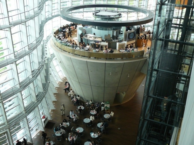 Museu de Arte Nacional, Tóquio. Arquiteto Kisho Kurokawa<br />Foto Flávio Coddou 