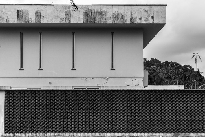 Residência da Rua Aquidaban, Joinville SC. Arquiteto Antonio Alberto Cortez<br />Foto Larry Sestrem 