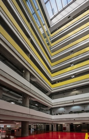 Campus UFABC, Santo André SP Brasil, 2006. Arquitetos Claudio Libeskind, Sandra Llovet, David Ruscalleda e Mario Lotfi / Libeskindllovet Arquitetos<br />Foto Nelson Kon 