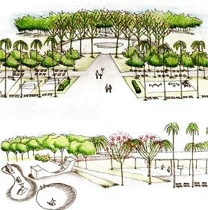 Perspectivas - Parque do Lambari / Parque Acará<br />Imagem: Mônica M. da Silva 