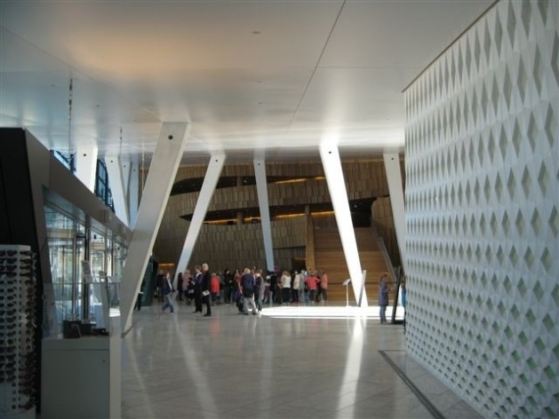 Ópera de Óslo, vista interna. Escritório Snohetta<br />Foto Cid Yazigi Sabbag 