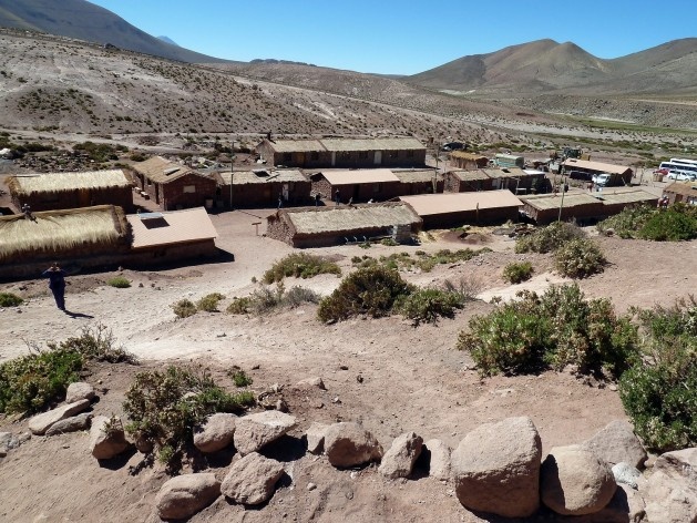 Machuca, deserto do Atacama, Chile<br />Foto Michel Gorski 