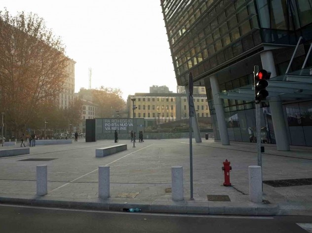 Piazza Lina Bo Bardi, Varesine, Milão. Kohn Pedersen Fox Associates<br />Foto Viviana Pozzoli 