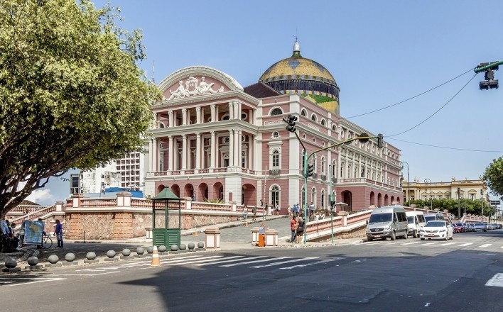 Teatro Amazonas, Manaus<br />Foto Karina Tengan e Rafael Schimidt 