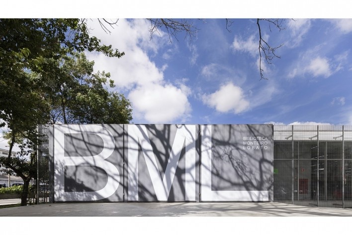 Renovação da Biblioteca Monteiro Lobato, croquis de concepção do projeto. São Bernardo do Campo SP Brasil, 2014. Arquitetos Marta Moreira e Milton Braga / MMBB Arquitetos<br />Foto Federico Cairoli 