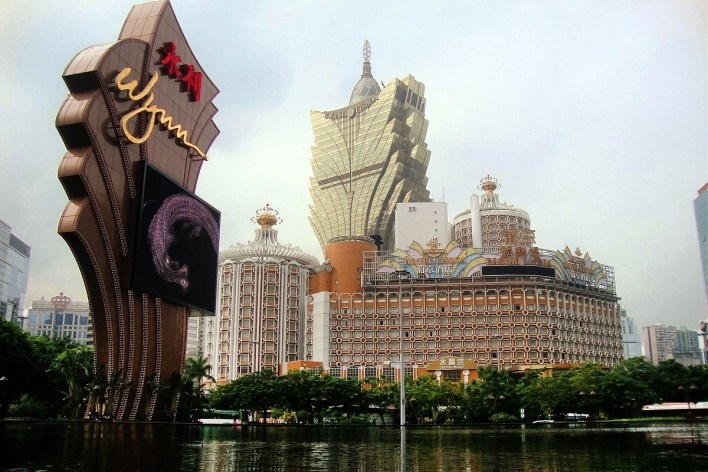 Macau, cassinos no centro, 09/10/2016<br />Foto Sergio Jatobá 