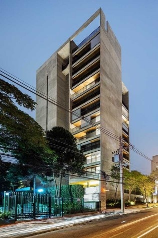 Residencial Huma Klabin, Vila Mariana, São Paulo, 2016, escritório UNA Arquitetos<br />Foto Nelson Kon 