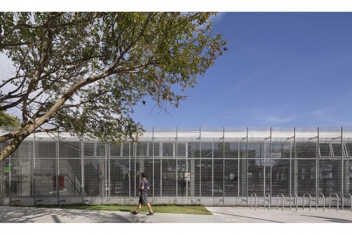 Renovação da Biblioteca Monteiro Lobato, croquis de concepção do projeto. São Bernardo do Campo SP Brasil, 2014. Arquitetos Marta Moreira e Milton Braga / MMBB Arquitetos<br />Foto Federico Cairoli 