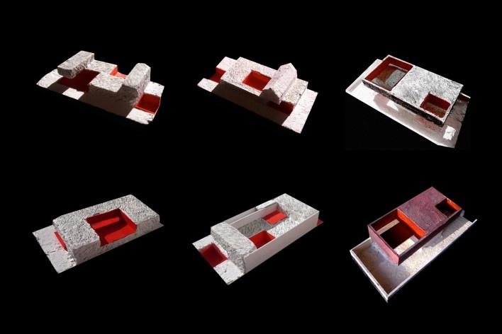 Maquete física Casa no Juso. Projeto ARX Portugal + Stefano Riva, 2011<br />divulgação 