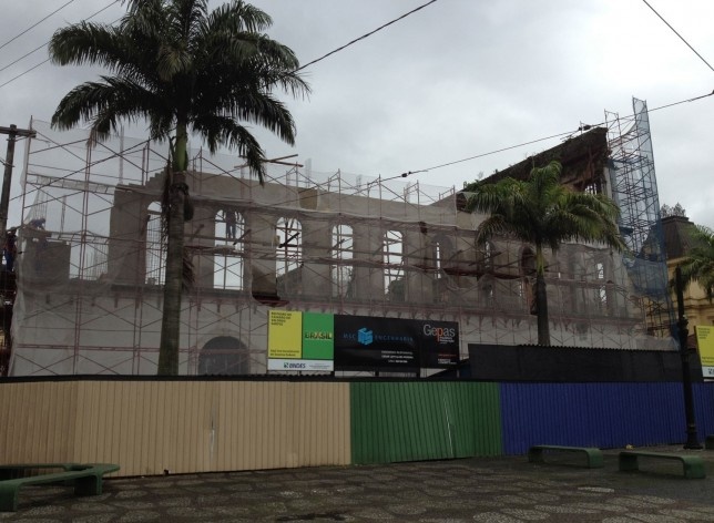 Situação anterior à obra<br />Foto Ney Caldatto 
