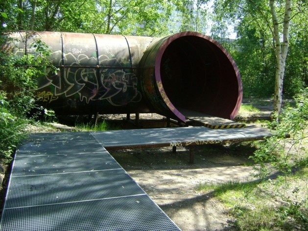 Südgelände Natur-Park, Berlim, Alemanha. Arquiteto Peter Latz<br />Foto Paloma P. de Siqueira, 08/05/11 