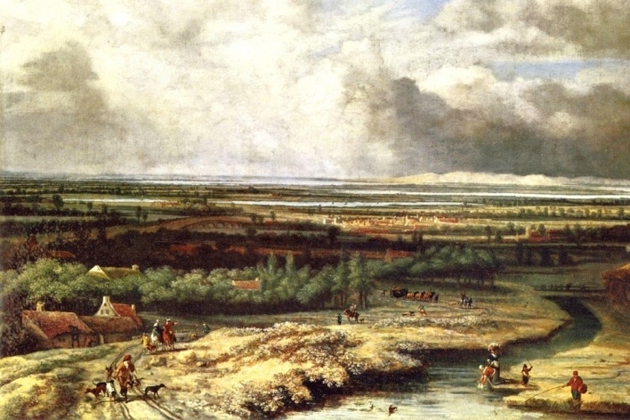 Paisagem, detalhe (1619-1688)<br />Philips Koninck 