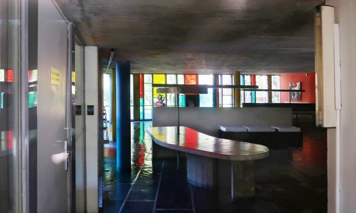 Casa do Brasil, Cidade Universitária de Paris, 1959. Arquiteto Le Corbusier<br />Foto Victor Hugo Mori 