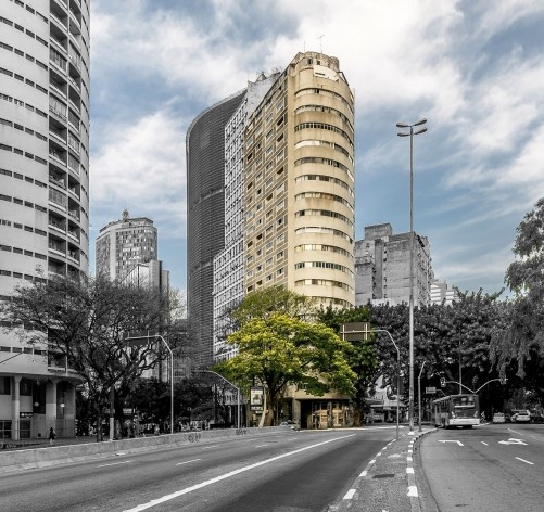 Edifício Iporanga, 1956. Arquiteto Adolf Franz Heep<br />Foto Rafael Schimidt  [Fotoarquitetura]
