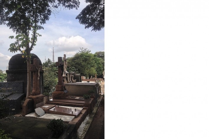 Cemitério do Araçá, São Paulo
<br />Foto Abilio Guerra 