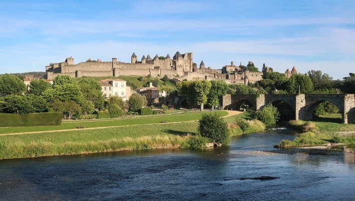 Carcassonne, França<br />Foto Victor Hugo Mori 