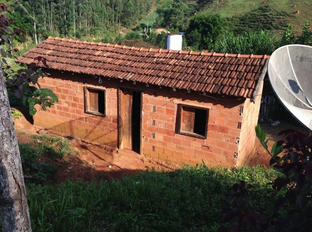Outro aspecto de casa em tijolos<br />Foto Fabio Lima 
