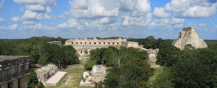 Uxmal, Palácio dos Governadores, México<br />Foto Victor Hugo Mori 