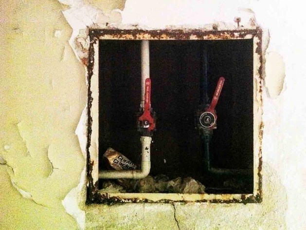 Ala abandonada do Complexo Hospitalar do Juquery<br />Foto Abilio Guerra 