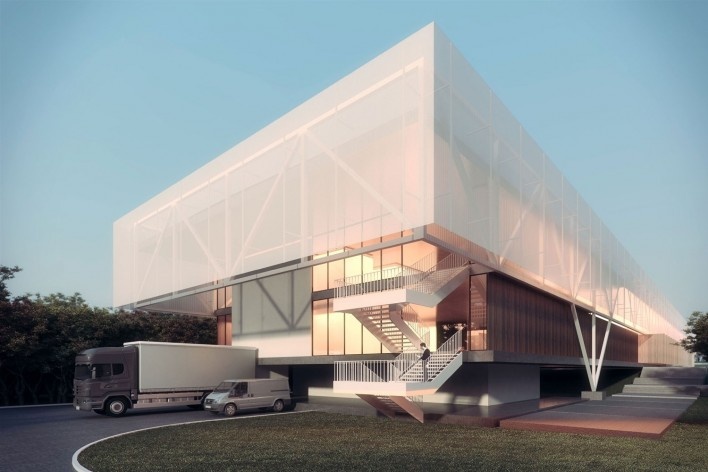 . Centro Cultural de Eventos e Exposições – Nova Friburgo, 1º lugar, Estúdio 41 [Estúdio 41]