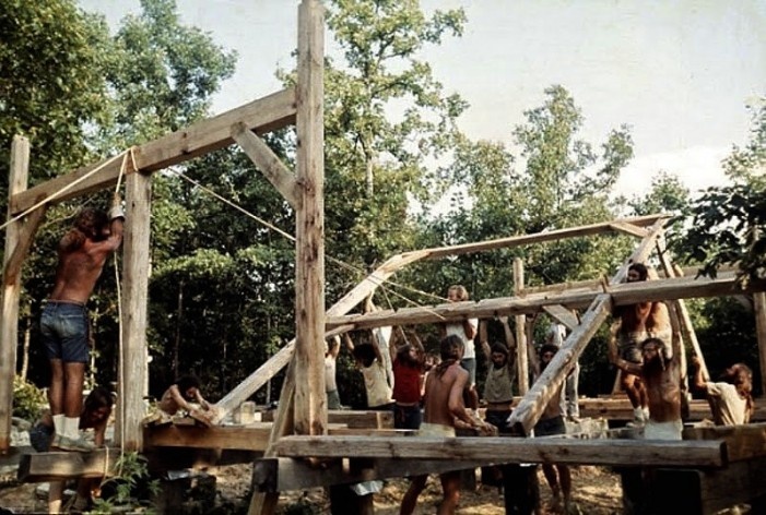 Camp Taylor, comunidade alternativa, 2013<br />Foto divulgação  [Life Magazine]