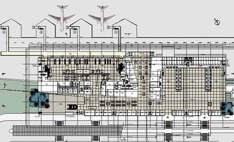 Planta primeiro pavimento <br />Imagem do autor do projeto 
