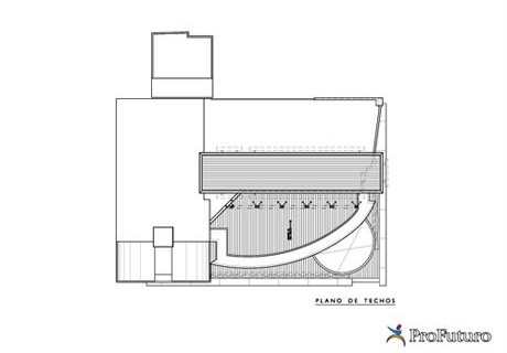 Planta de cobertura<br />Imagem do autor do projeto 