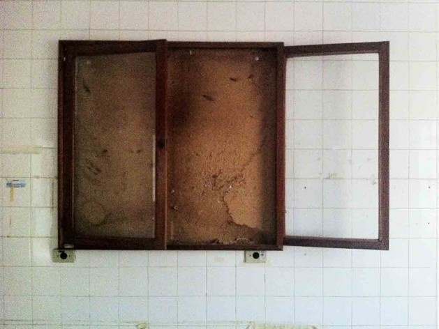 Ala abandonada do Complexo Hospitalar do Juquery<br />Foto Abilio Guerra 