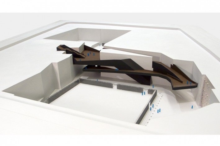The 9/11 Memorial Museum, New York. Rendering of the "Ribbon"<br />Davis Brody Bond Architects and Planners 