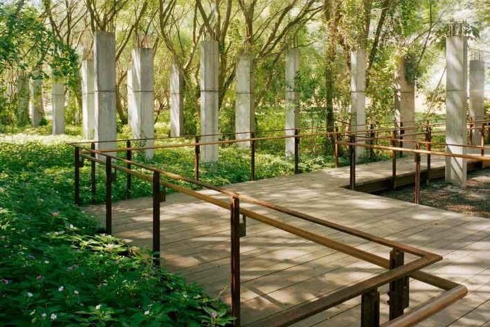 Parque da Juventude, São Paulo, 2003-2005. Paisagismo de Rosa Kliass<br />Foto Nelson Kon 
