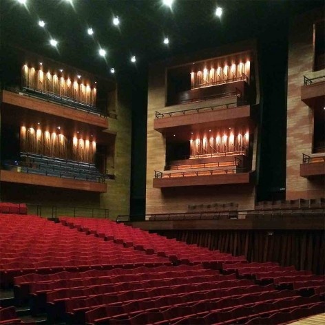 Cidade das Artes, Rio de Janeiro. Arquiteto Christian de Portzamparc<br />Foto Abilio Guerra 
